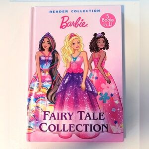 Barbie Fairy Tale Reader Collection, 5 Books In One Book, Hardcover